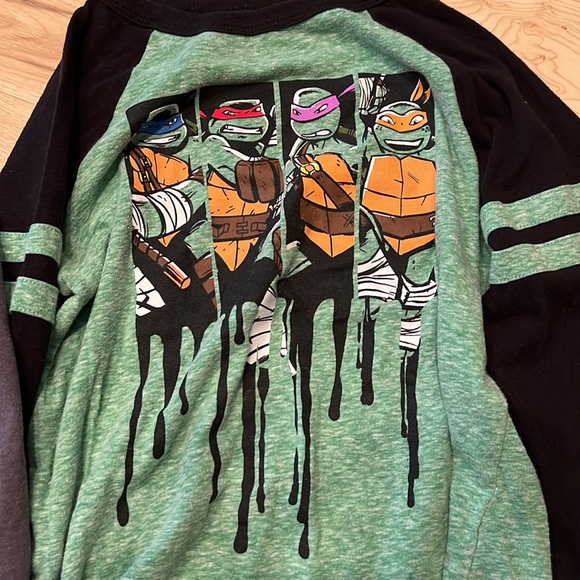 Boys Small long sleeve Shirts Ninja Turtles and Five Nights at Freddy’s - Picture 2 of 5